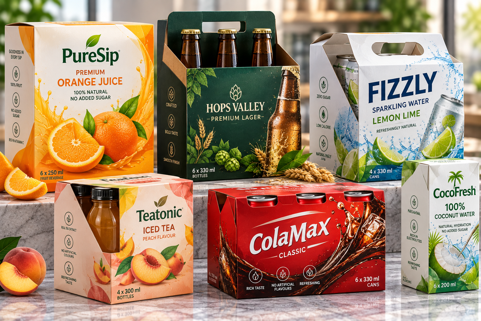 Mono Cartons 11 Mono Cartons food bev